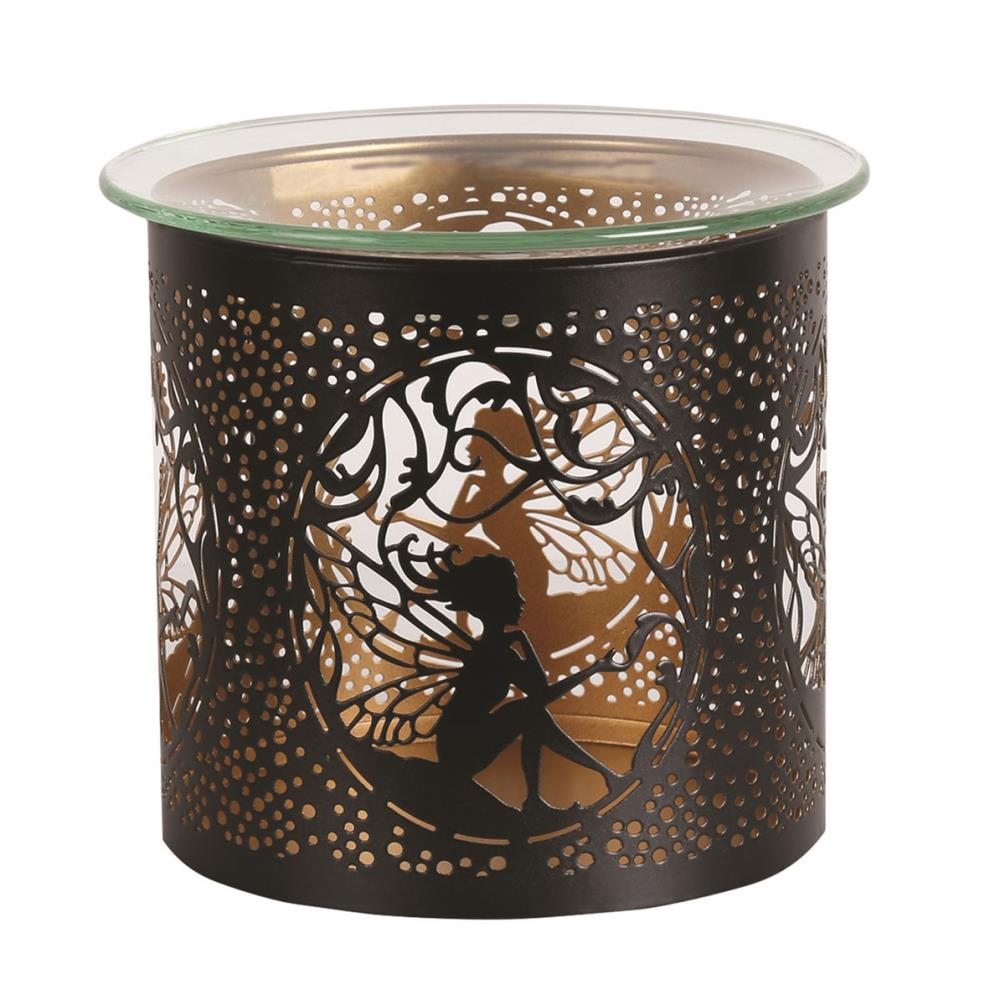 Aroma Black & Gold Fairy Jar Sleeve & Wax Melt Warmer Extra Image 1